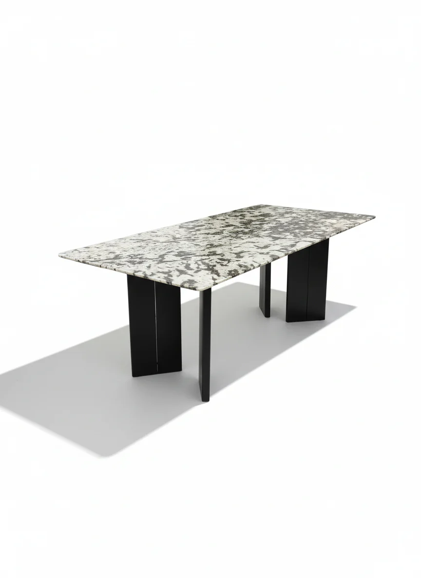 Snowpeak Marble Dining Table