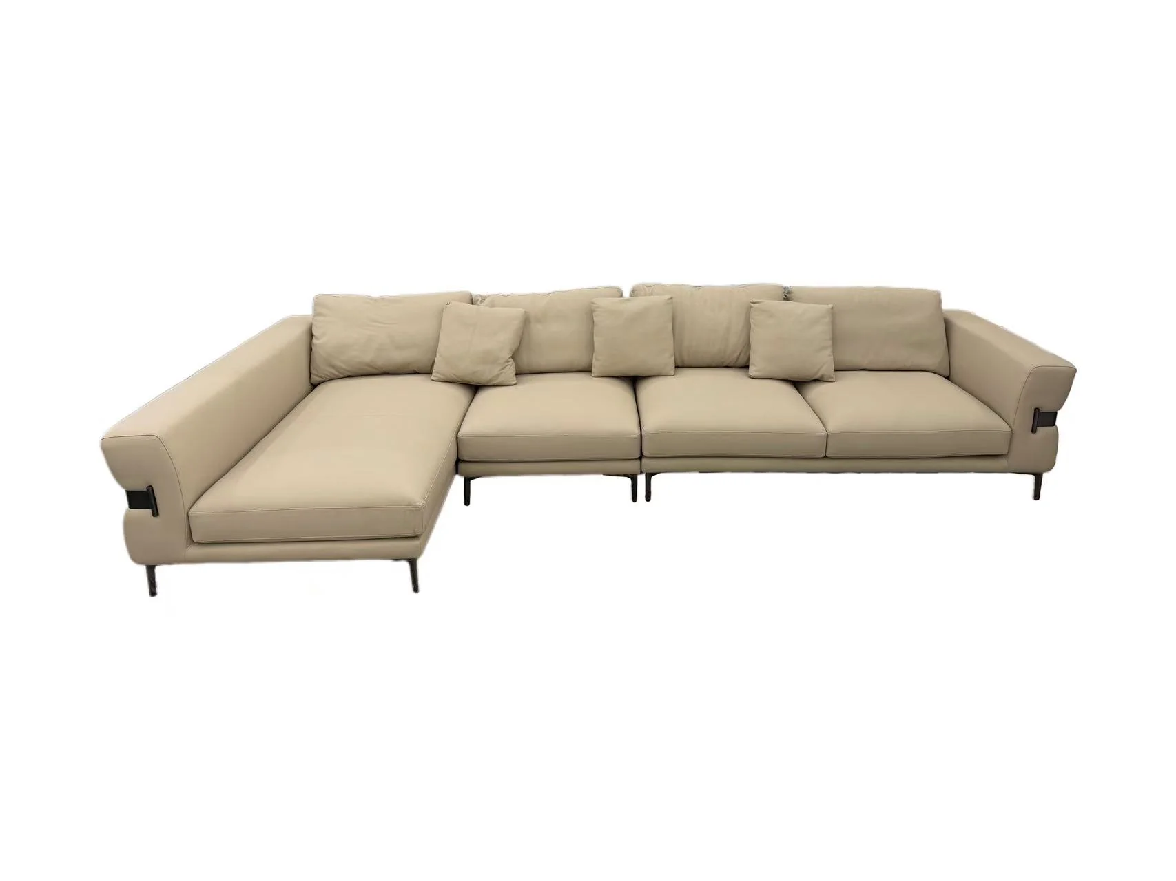 Sora Leather Sectional - Image 8
