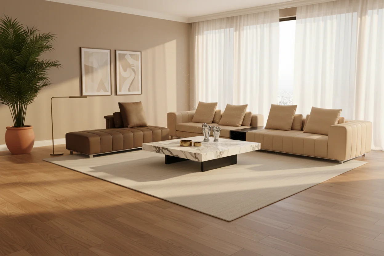 Sovereign Marble Coffee Table - Image 3