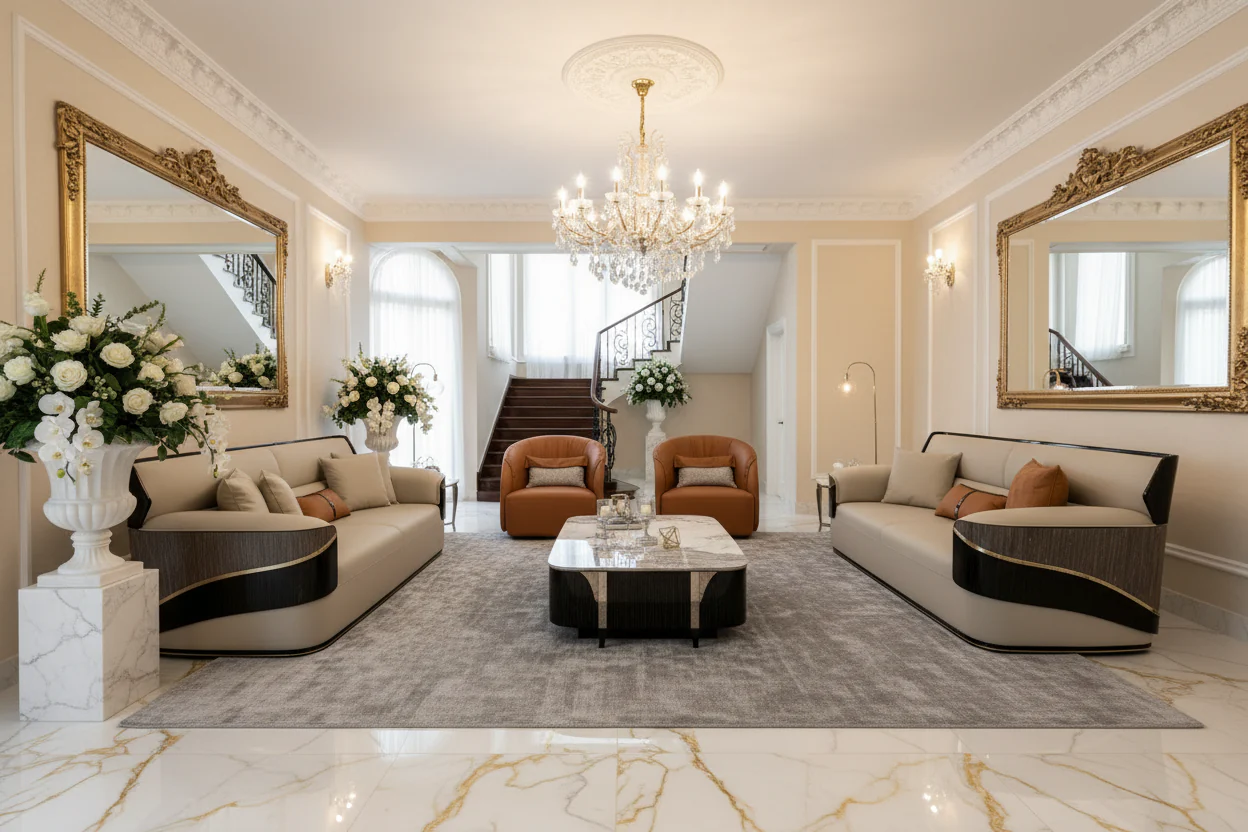 Genevieve Luxe Sofa Set - Image 4