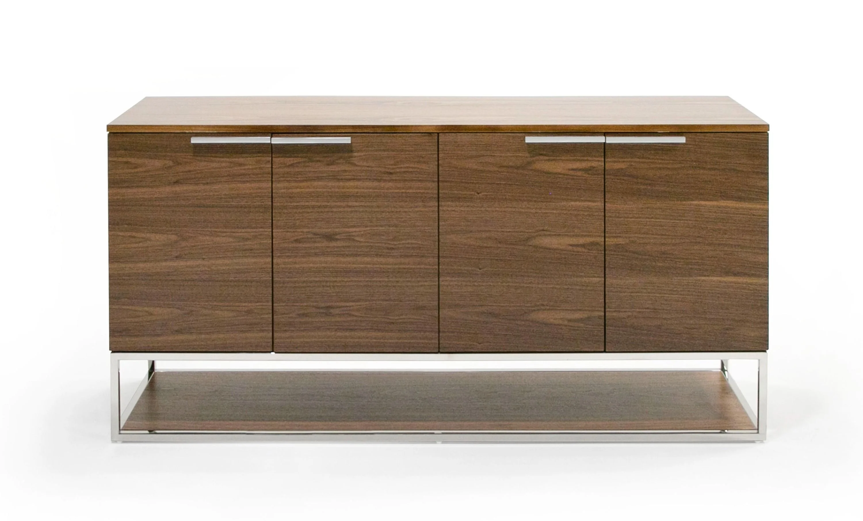 Steel Base Walnut Buffet