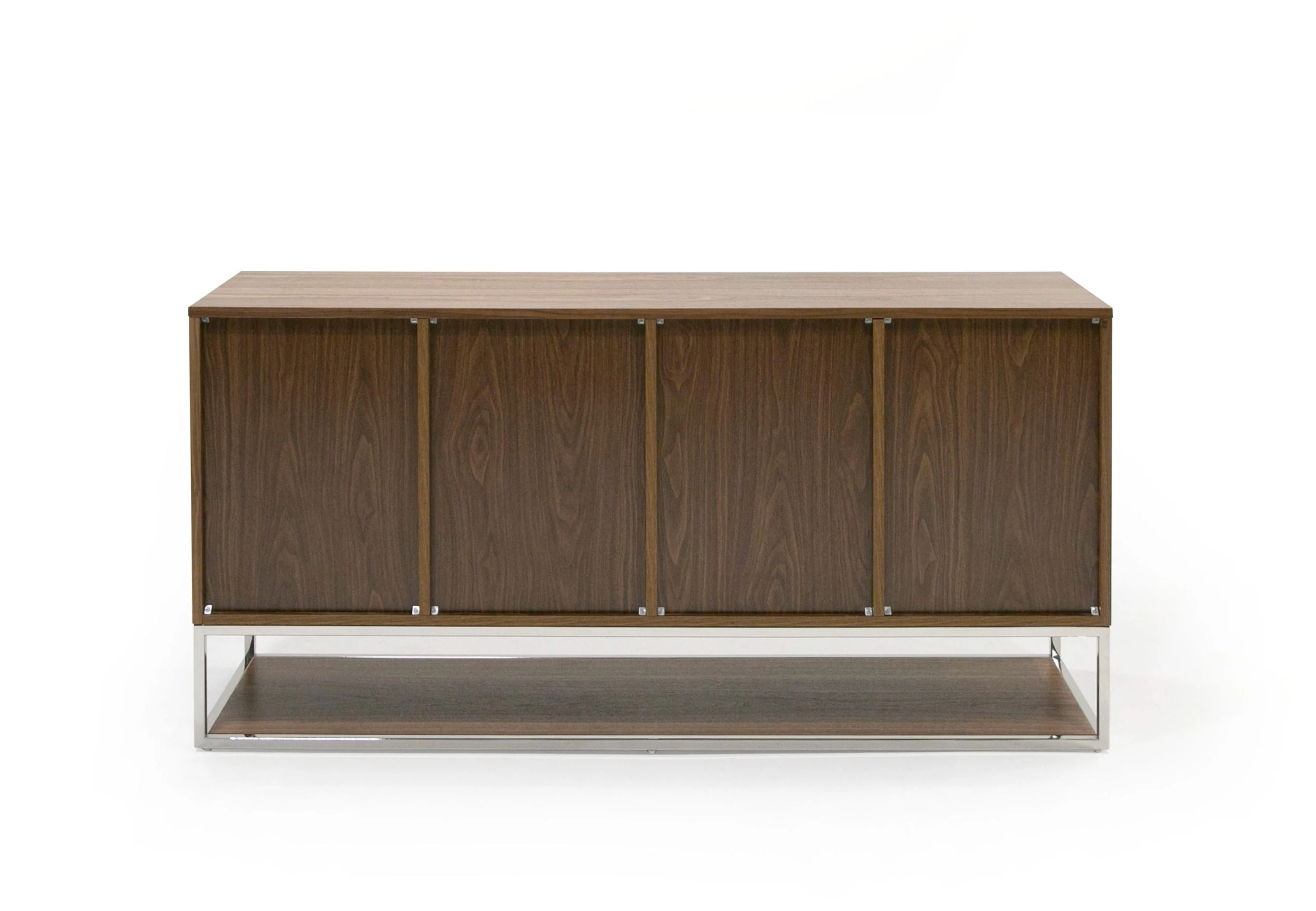 Steel Base Walnut Buffet - Image 5