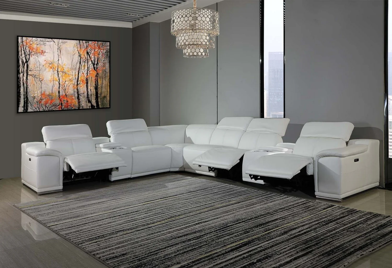 Sunrise Vine Reclining Sectional - Image 2