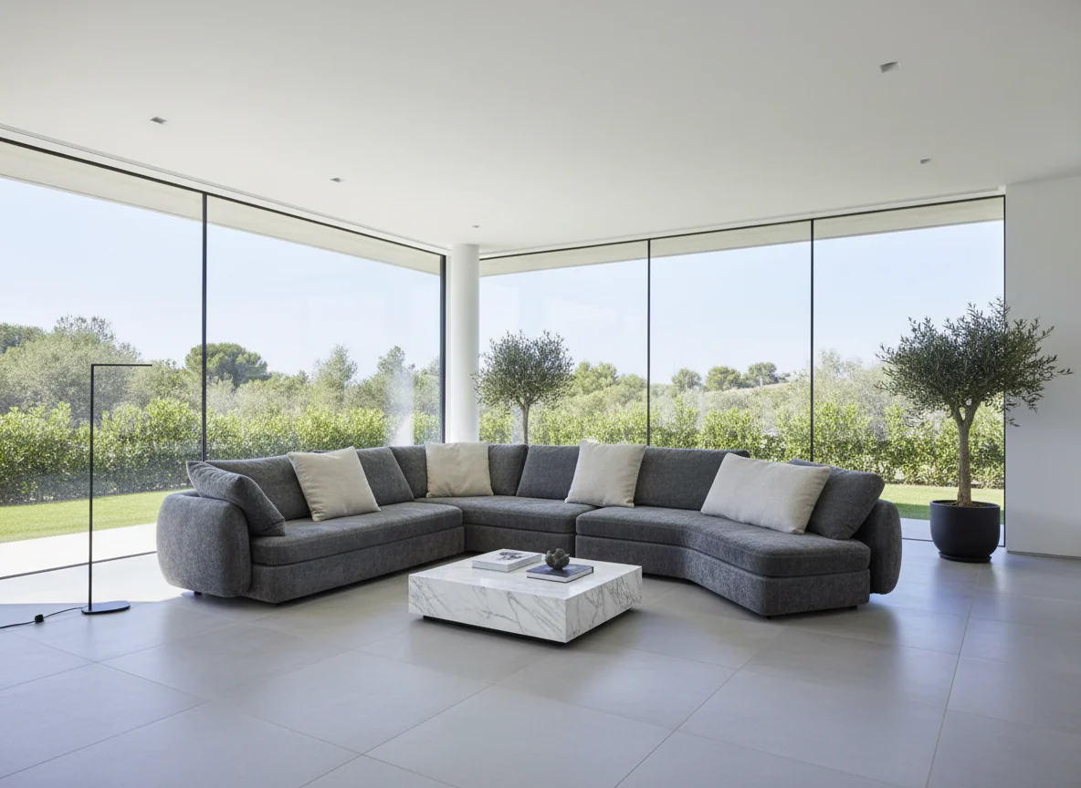 Sunset Upholstered Modern Sectional - Image 2