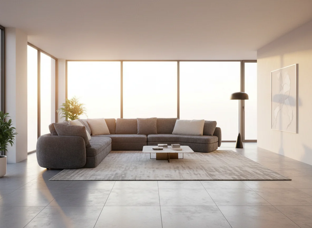 Sunset Upholstered Modern Sectional - Image 3