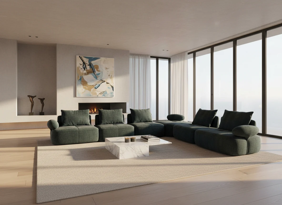 Tera Modular Upholstered Sectional - Image 3