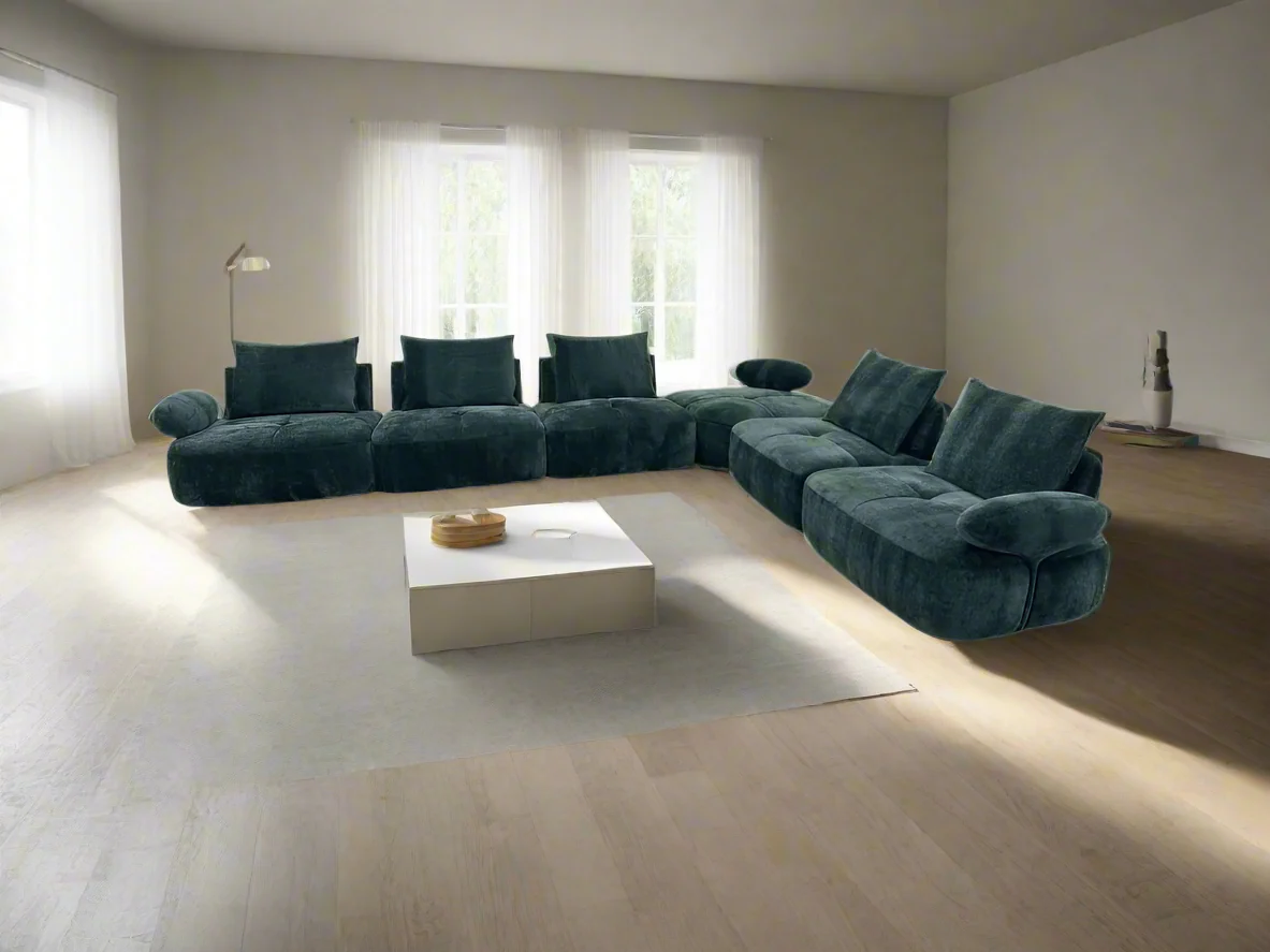 Tera Modular Upholstered Sectional - Image 7