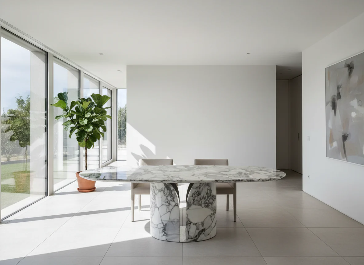 Tezin Marble Dining Table - Image 4