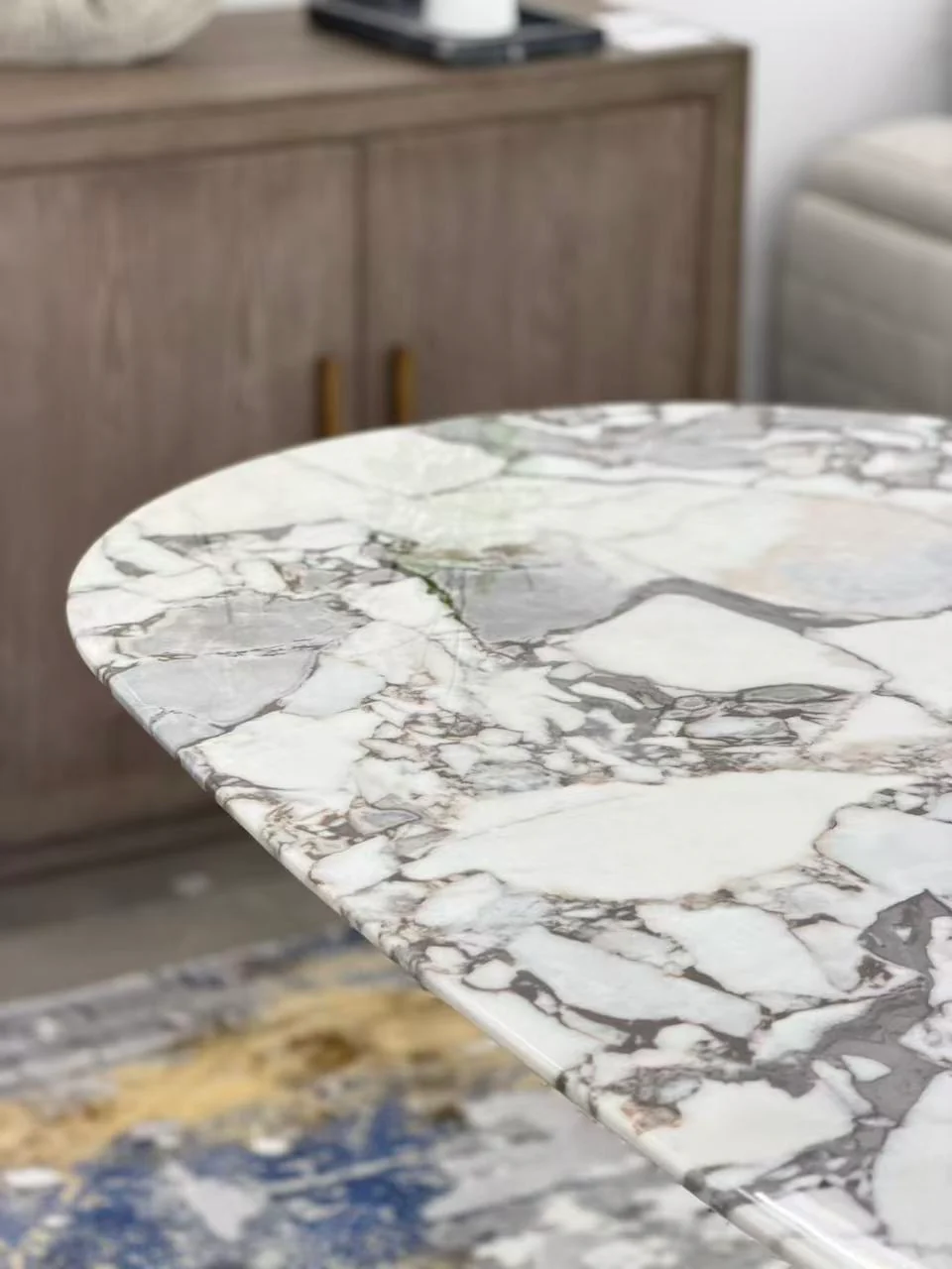 Tezin Marble Dining Table - Image 6