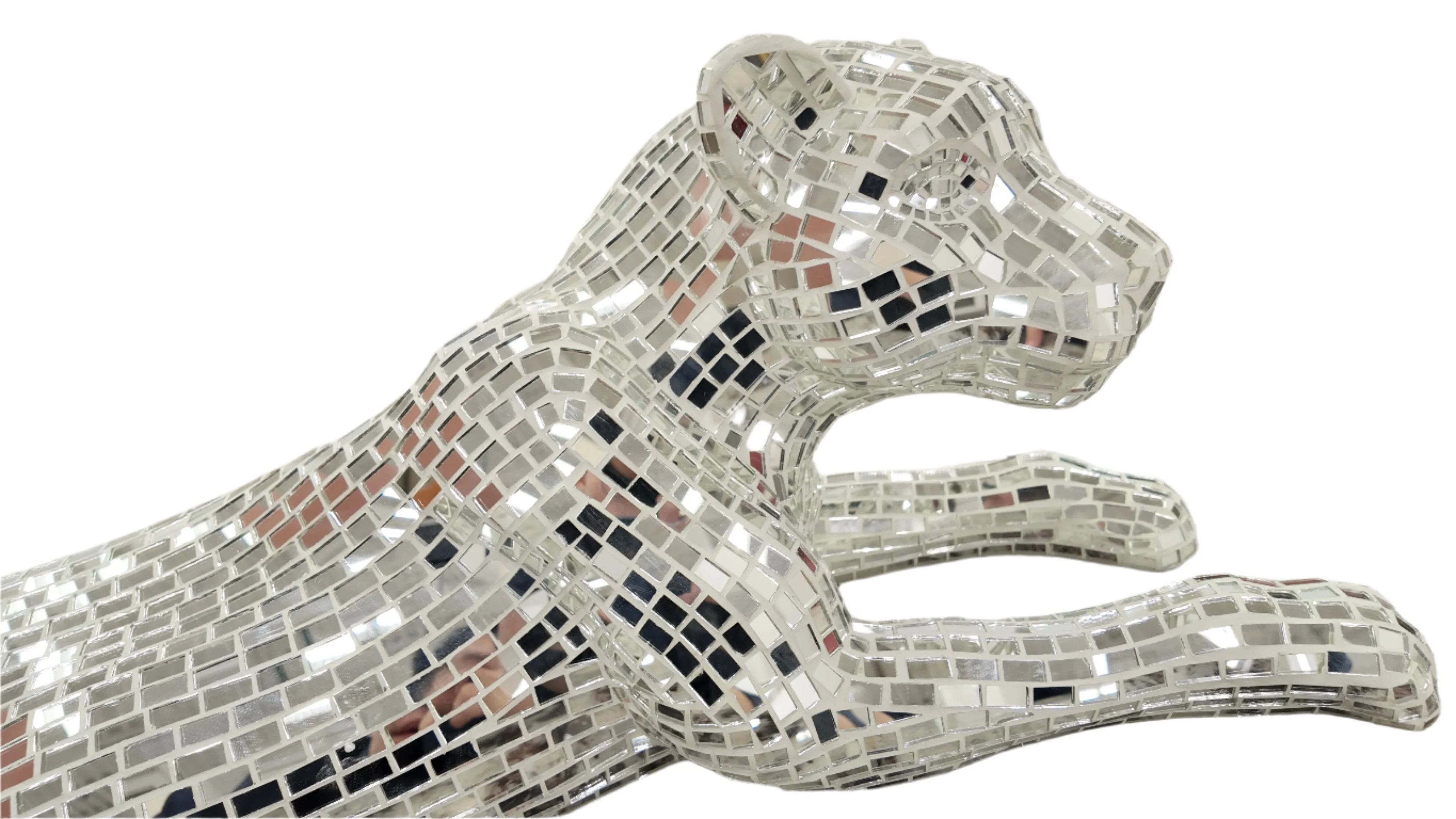 Tranquil Mirror Mosaic Panther - Image 6
