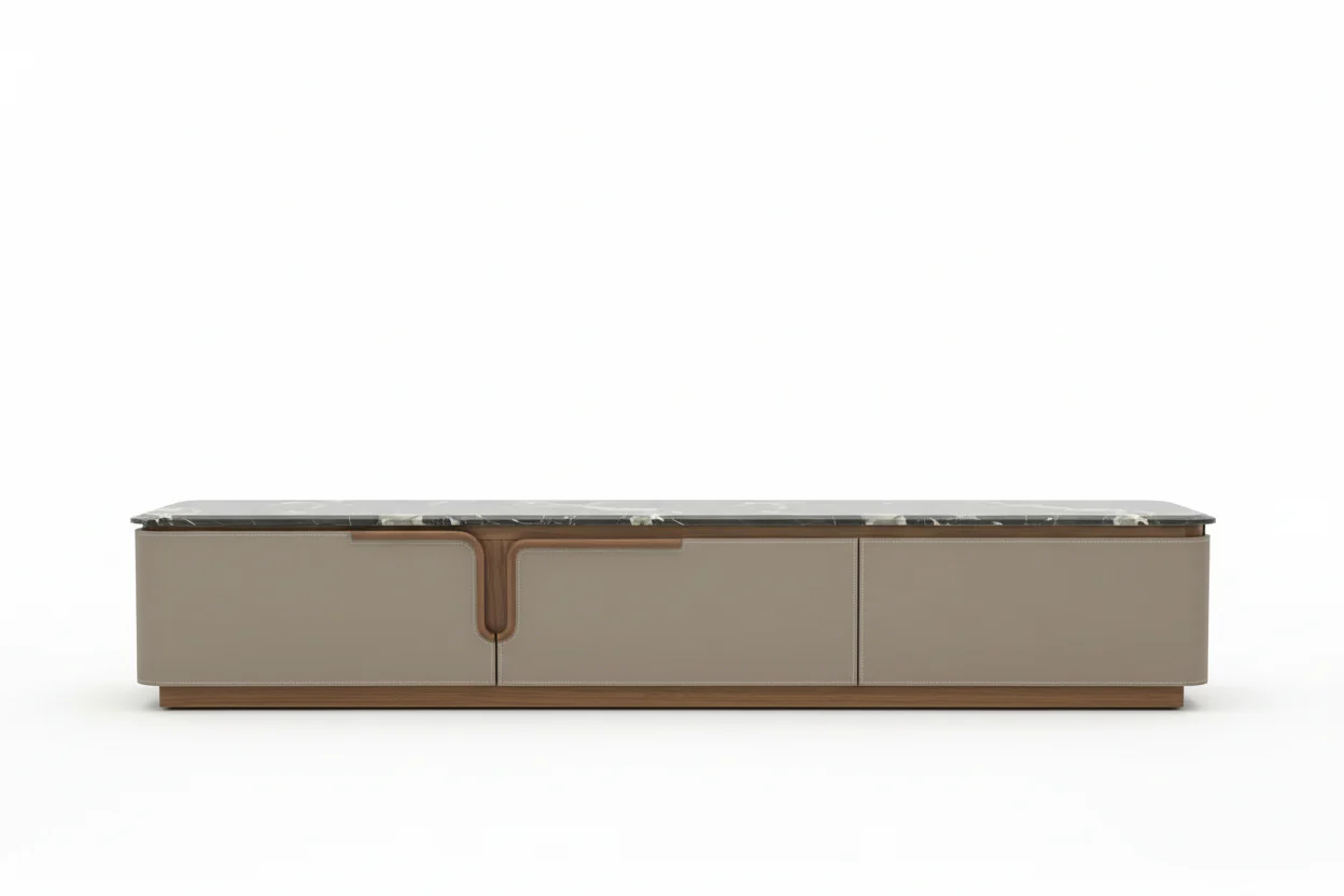 Monarch Marble TV Stand