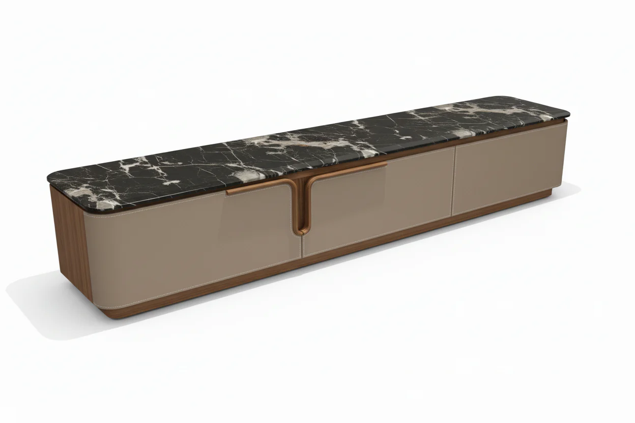 Monarch Marble TV Stand - Image 2