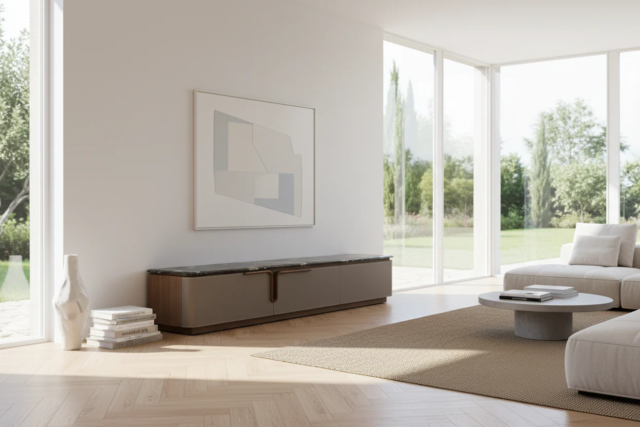 Monarch Marble TV Stand - Image 6
