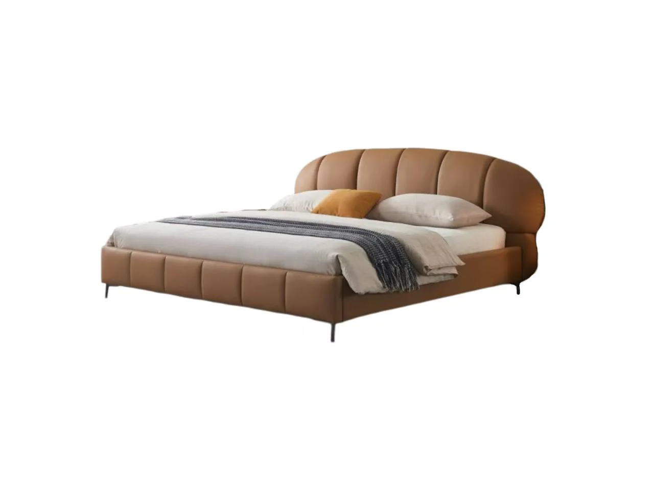 Urban Arch Leather Bed - Image 11