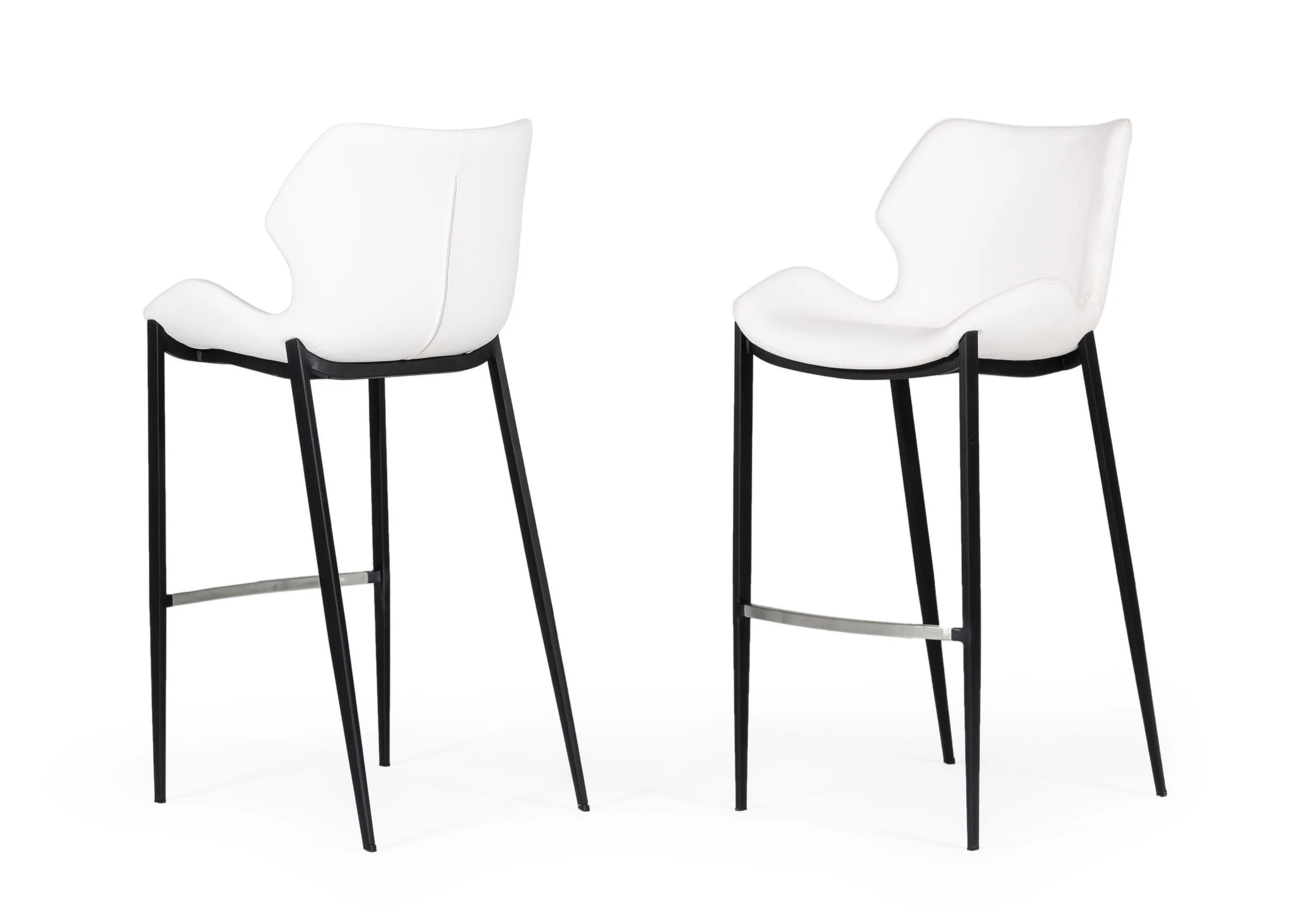 Saddle Style Low Back Barstool ( set of 2 ) - Image 6