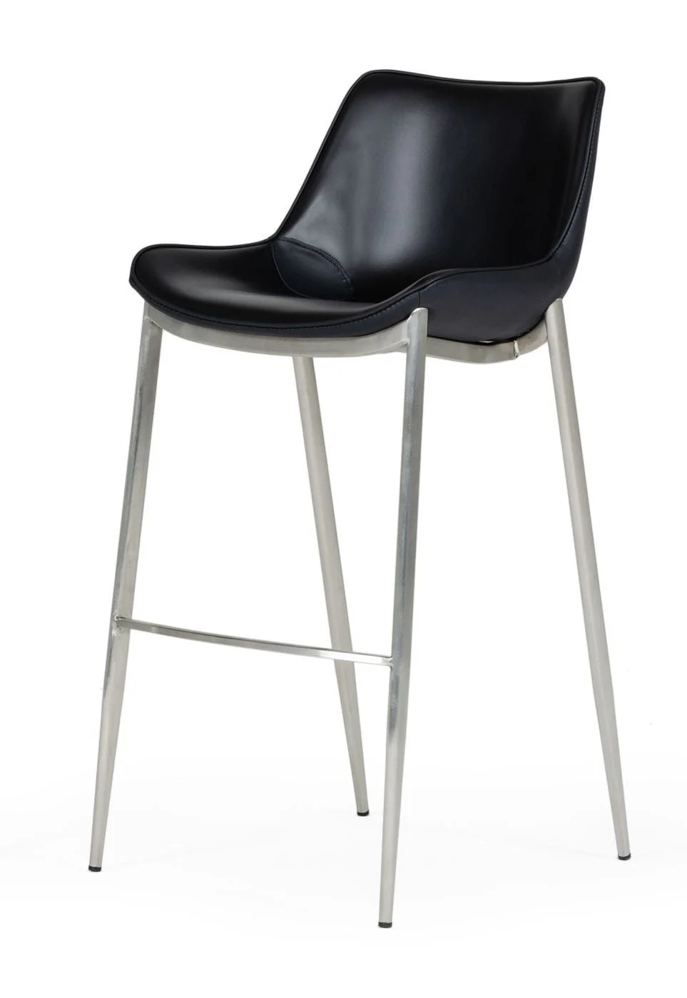 Stitched Leather Barstool ( set of 2 ) - Image 2