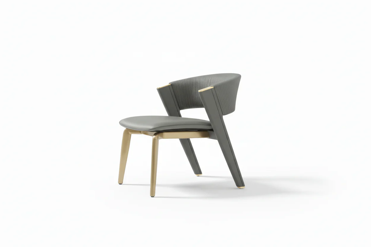Valen Gold Dining Chair