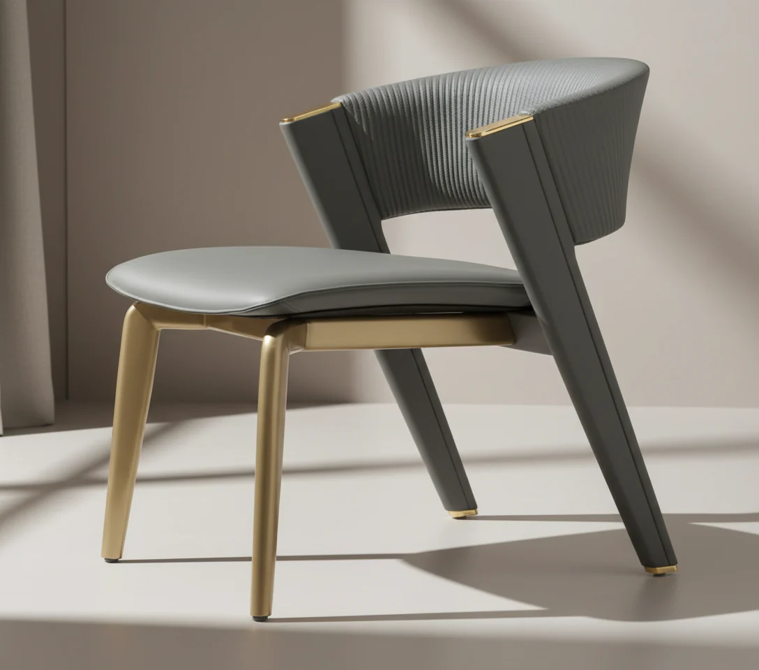 Valen Gold Dining Chair - Image 11