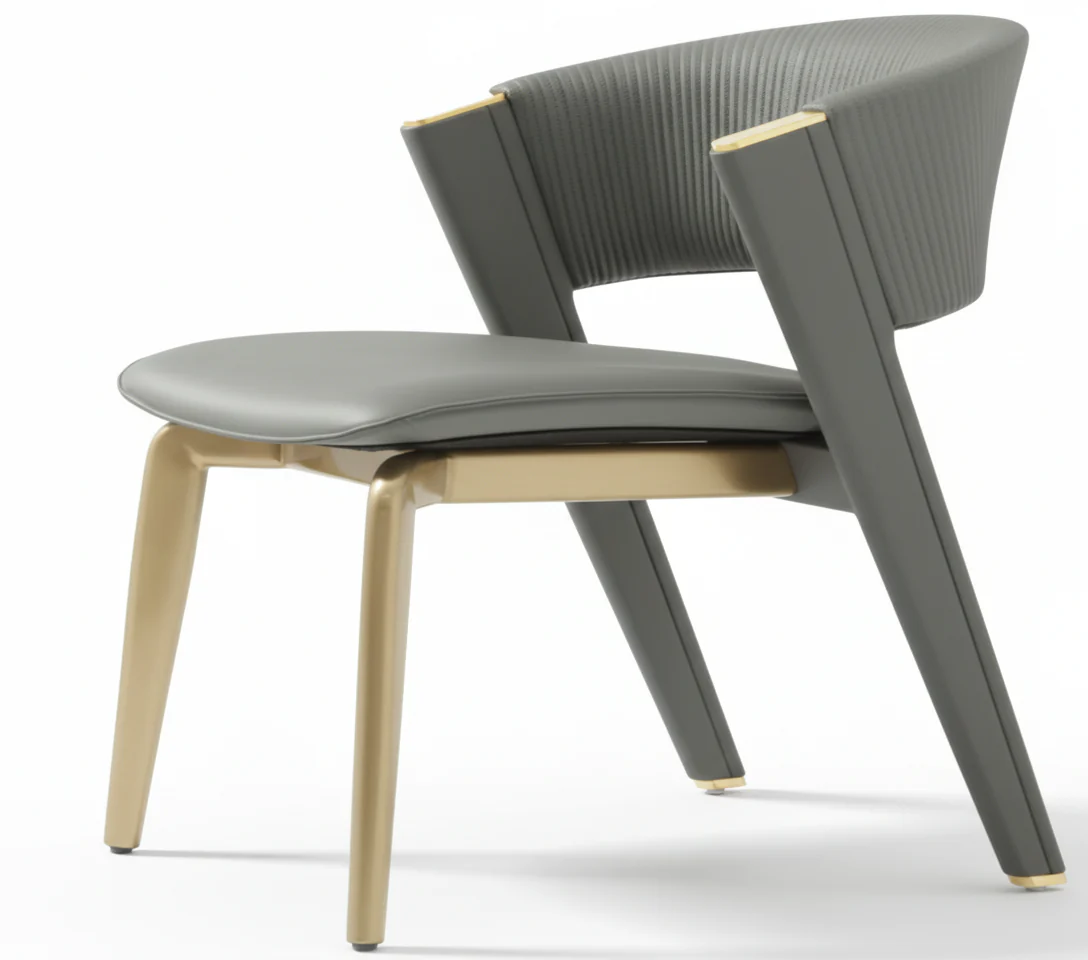 Valen Gold Dining Chair - Image 14