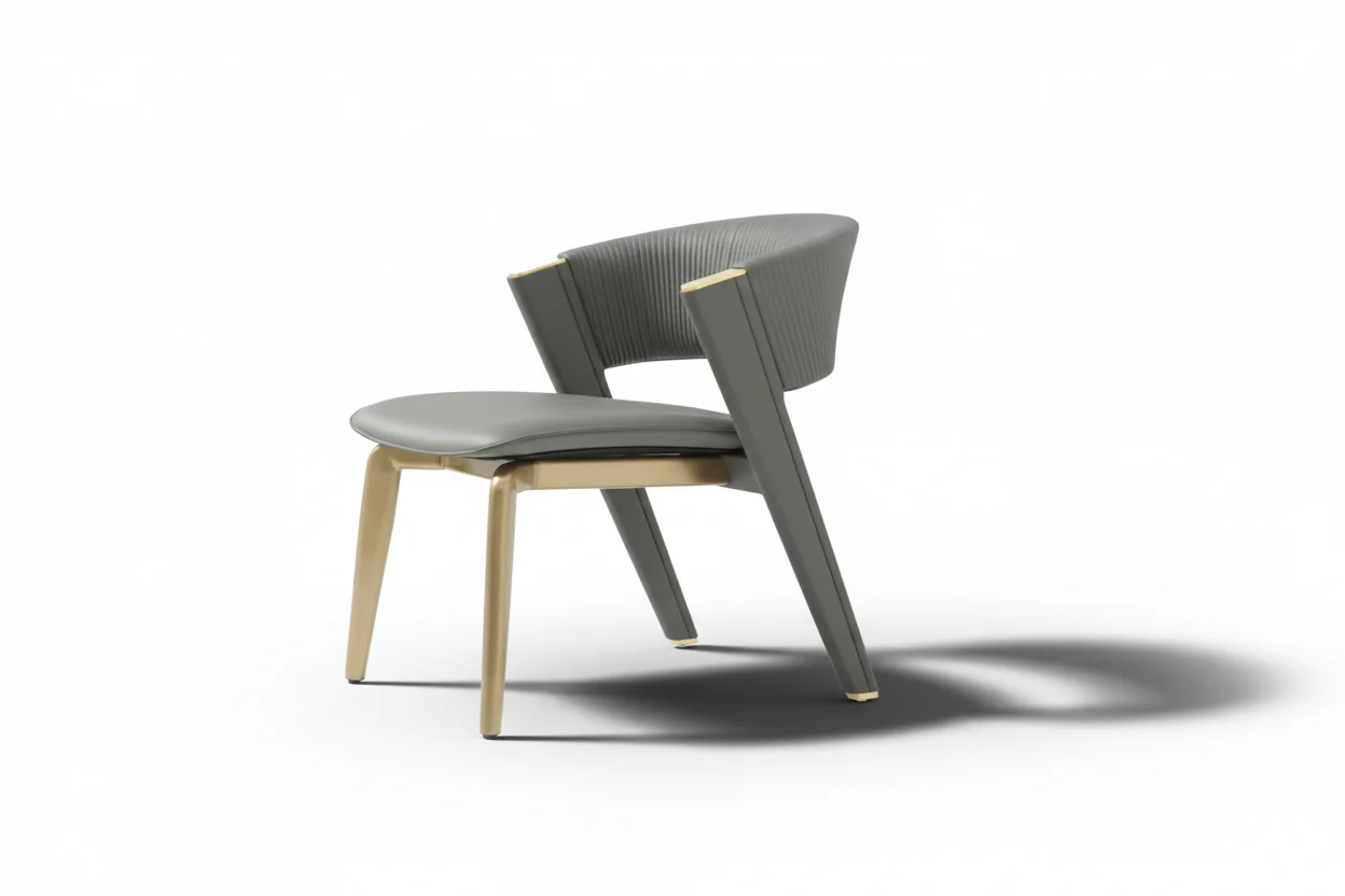 Valen Gold Dining Chair - Image 15