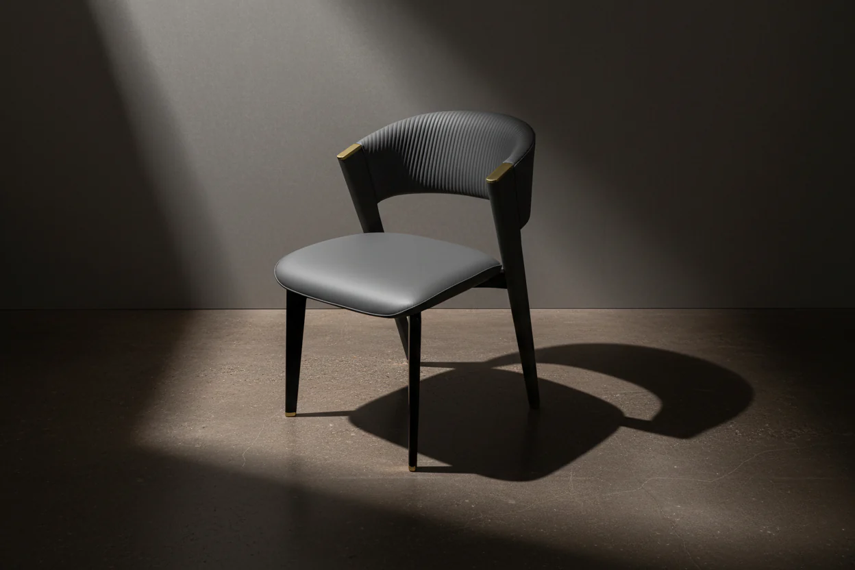 Valen Gold Dining Chair - Image 2