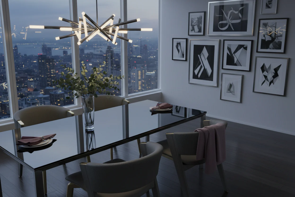Valen Gold Dining Chair - Image 8