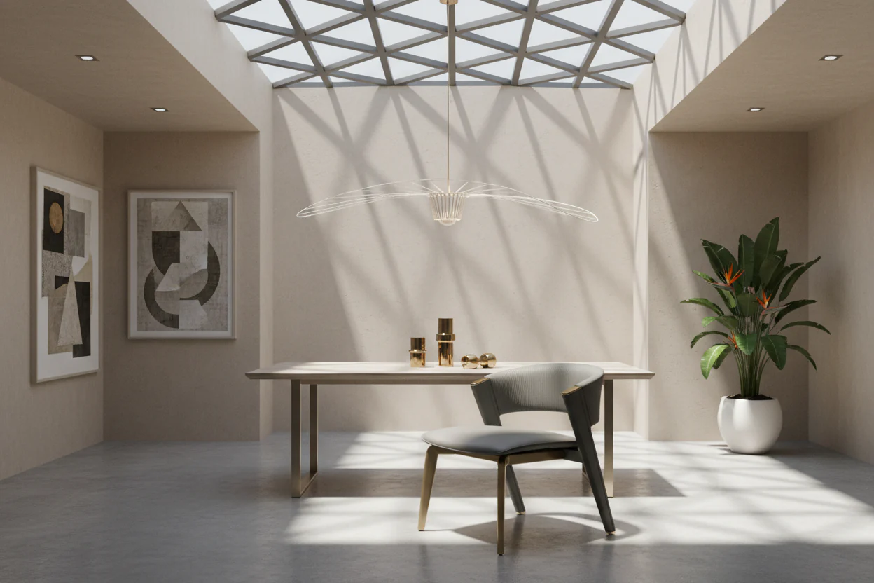 Valen Gold Dining Chair - Image 9