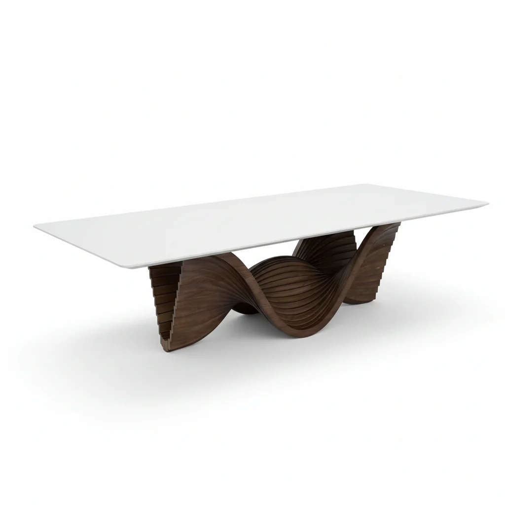 Vela Sculptural Dining Table