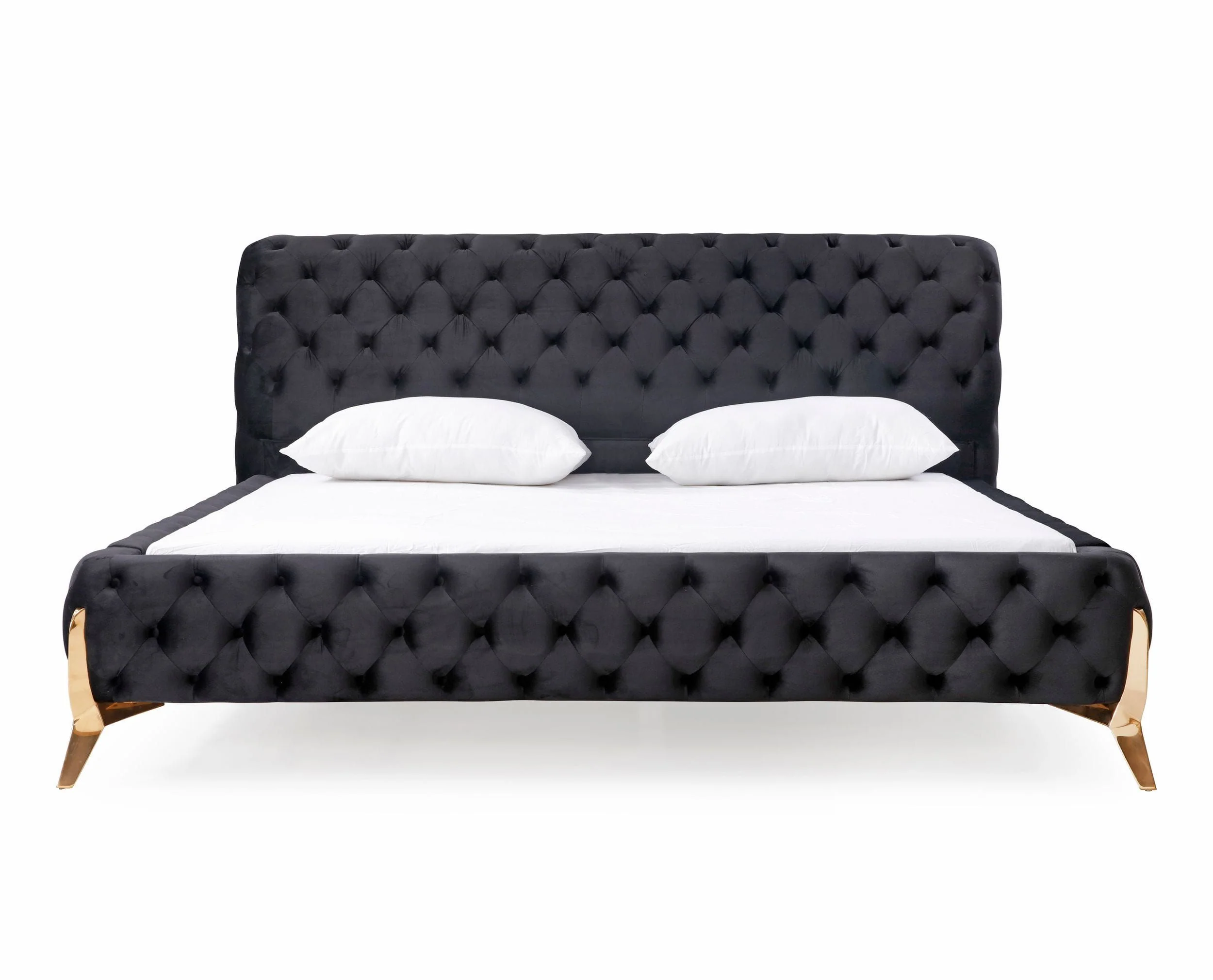 Velvet Regal Tufted Bed - Image 10