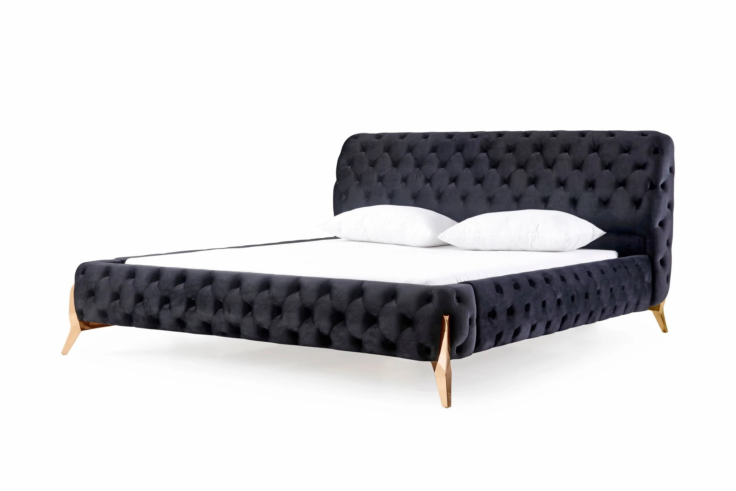 Velvet Regal Tufted Bed - Image 11