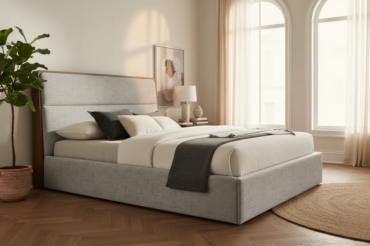 Vista Upholstered Bed - Image 7