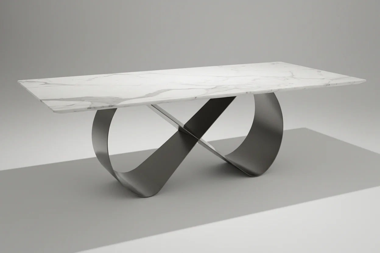 Vivaldi Marble Dining Table - Image 2