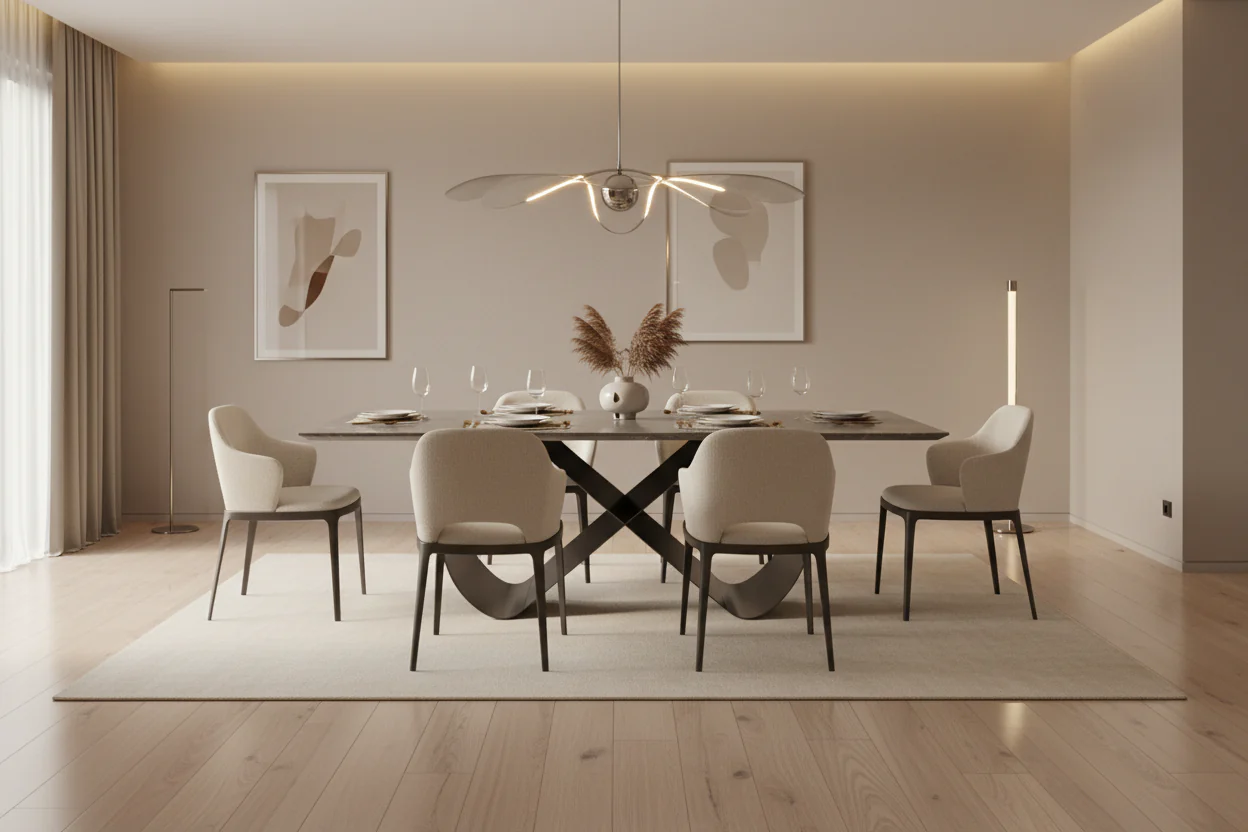 Vivaldi Marble Dining Table - Image 3
