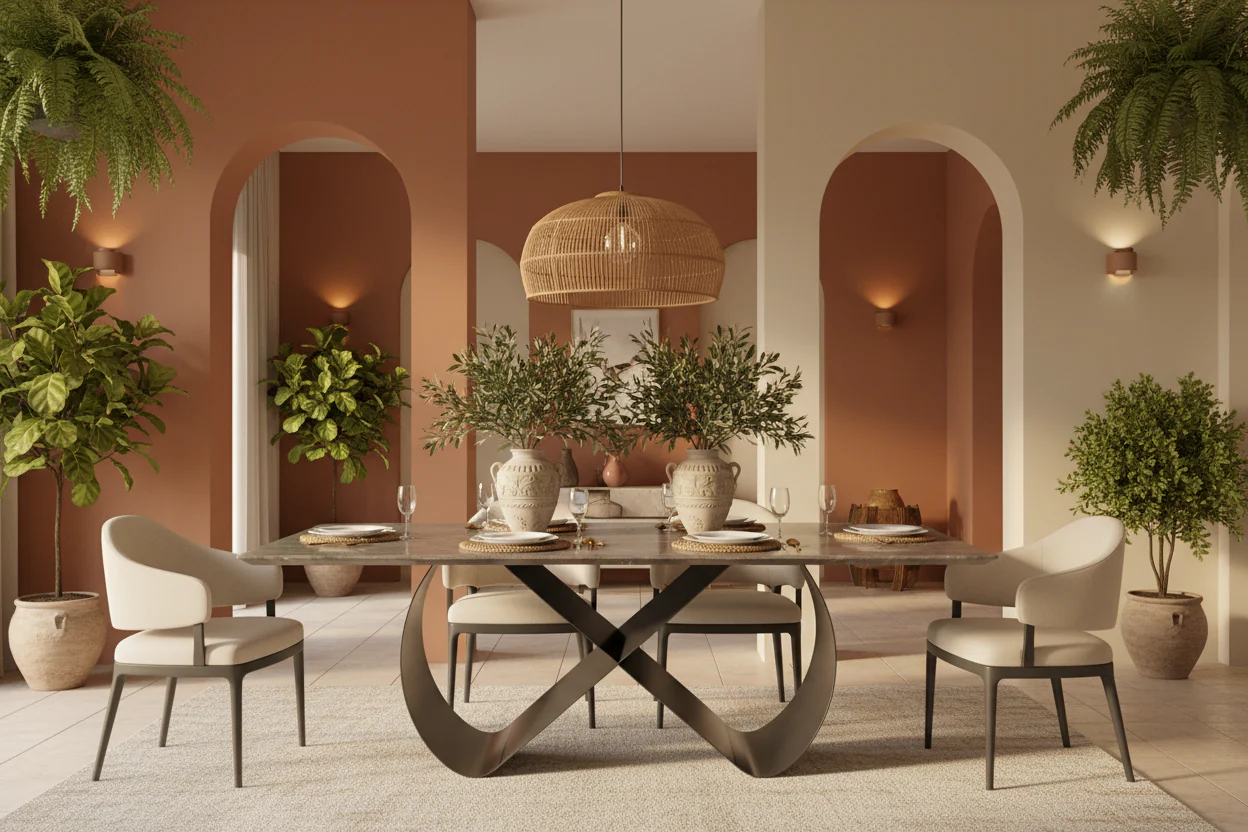 Vivaldi Marble Dining Table - Image 6