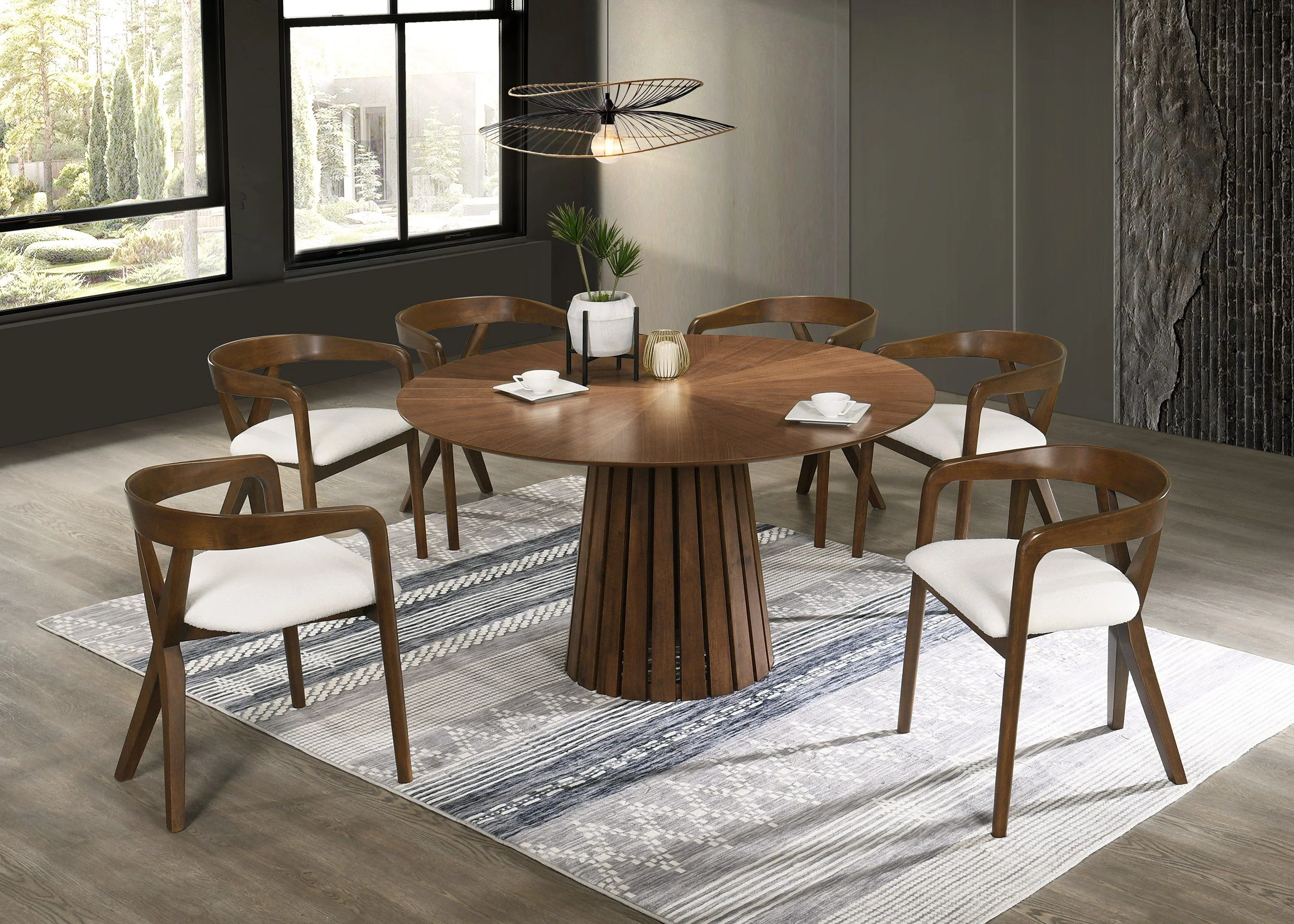 Walnut Grace - Dining Chair - Image 4
