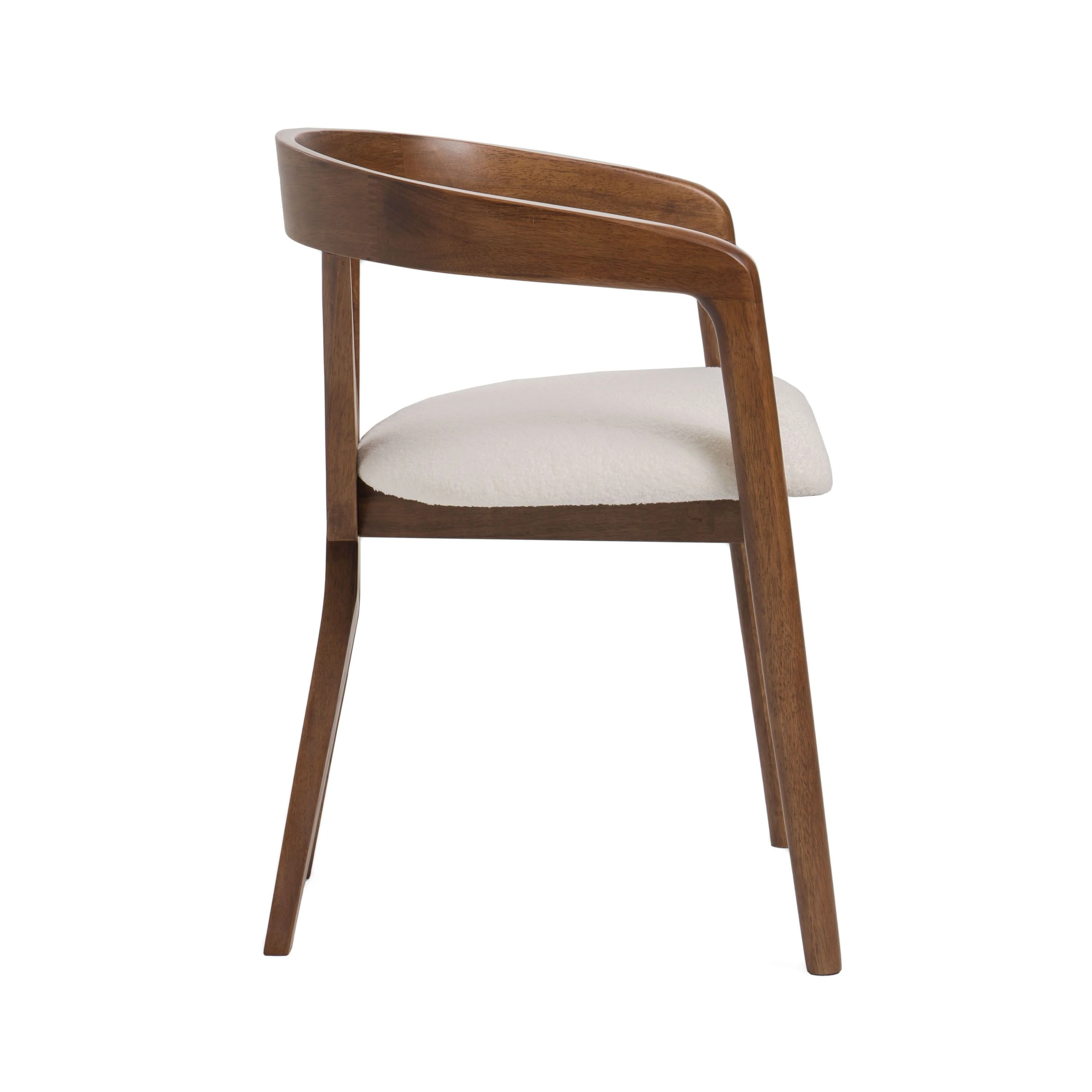Walnut Grace Round Dining Table Set - Image 11