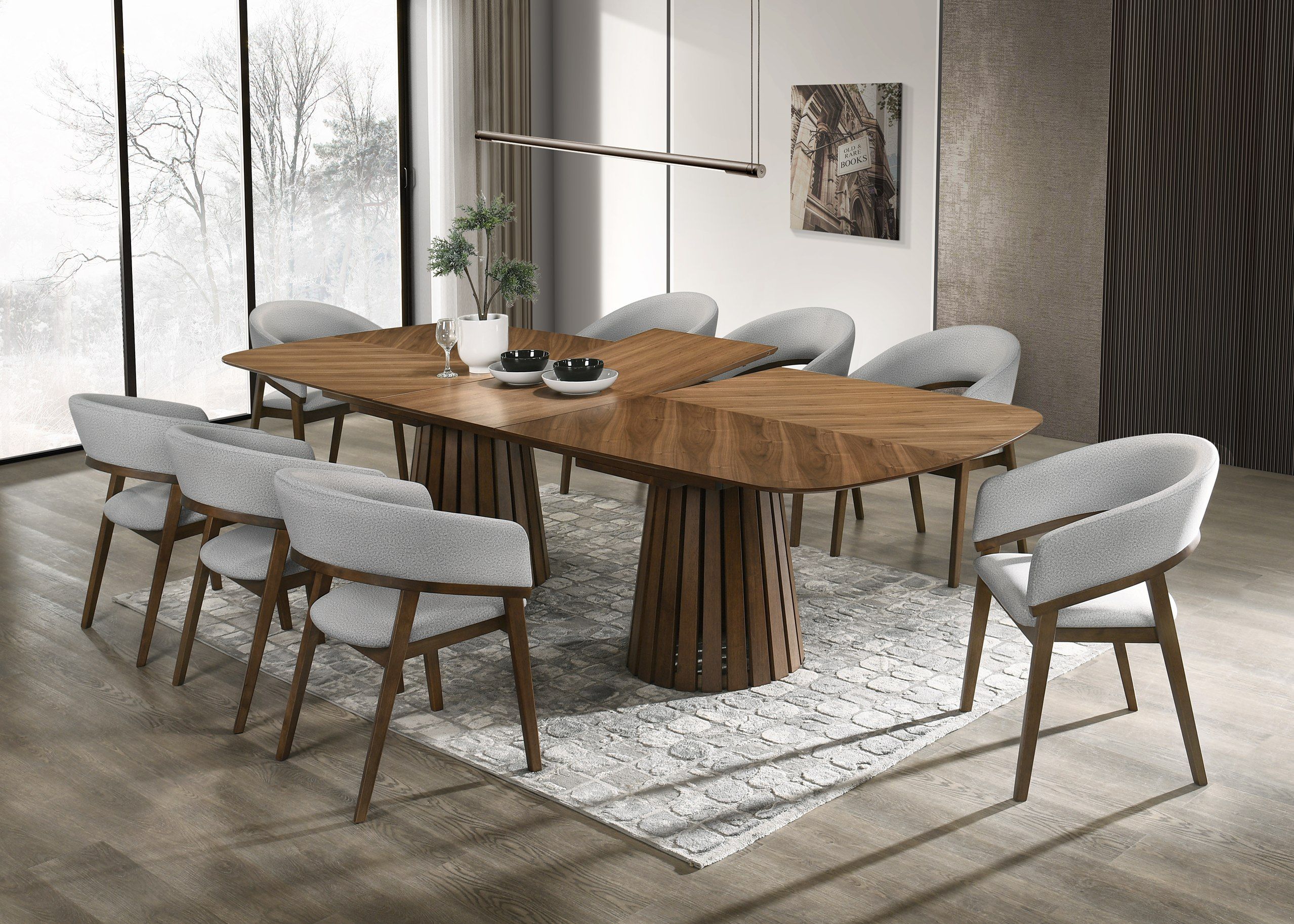 Walnut Radiance - Luxury Dining Chair - Image 5