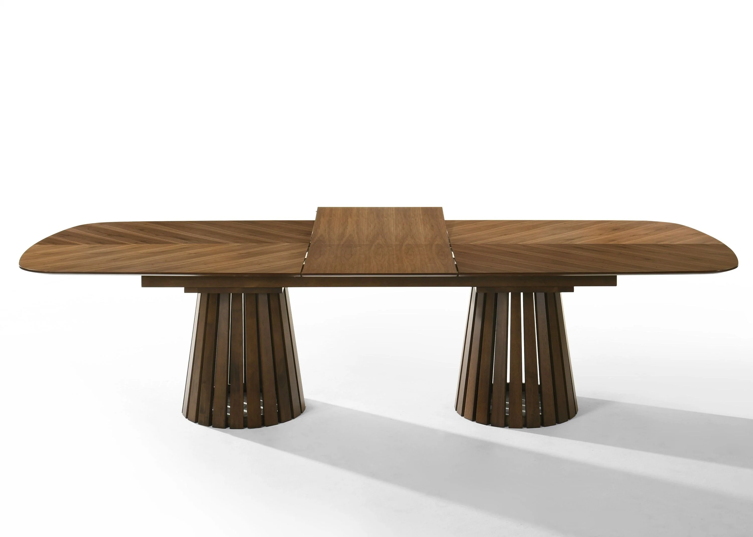 Walnut Radiance Luxury Dining Table Set - Image 4