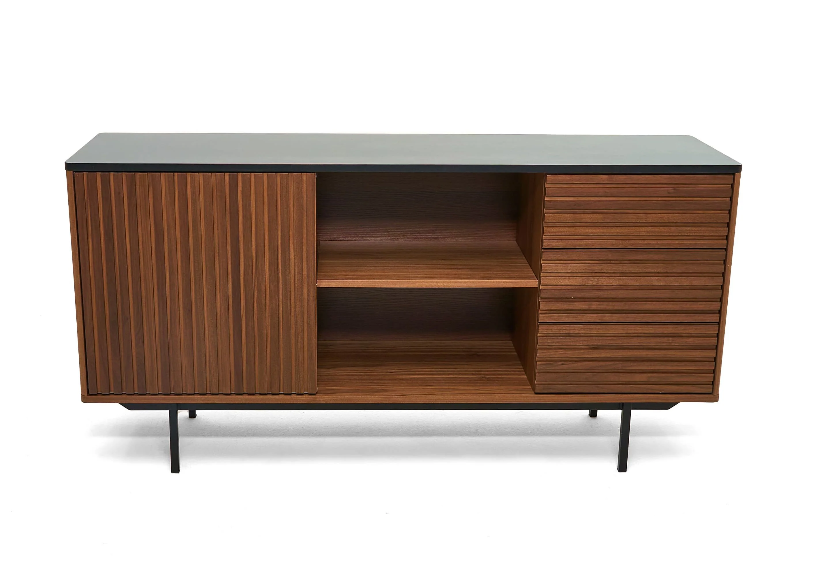 Walnut Streamline Buffet - Image 3