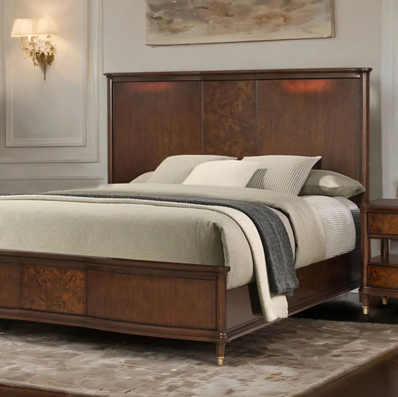 Westlin Bed w/ LED Reading Lights