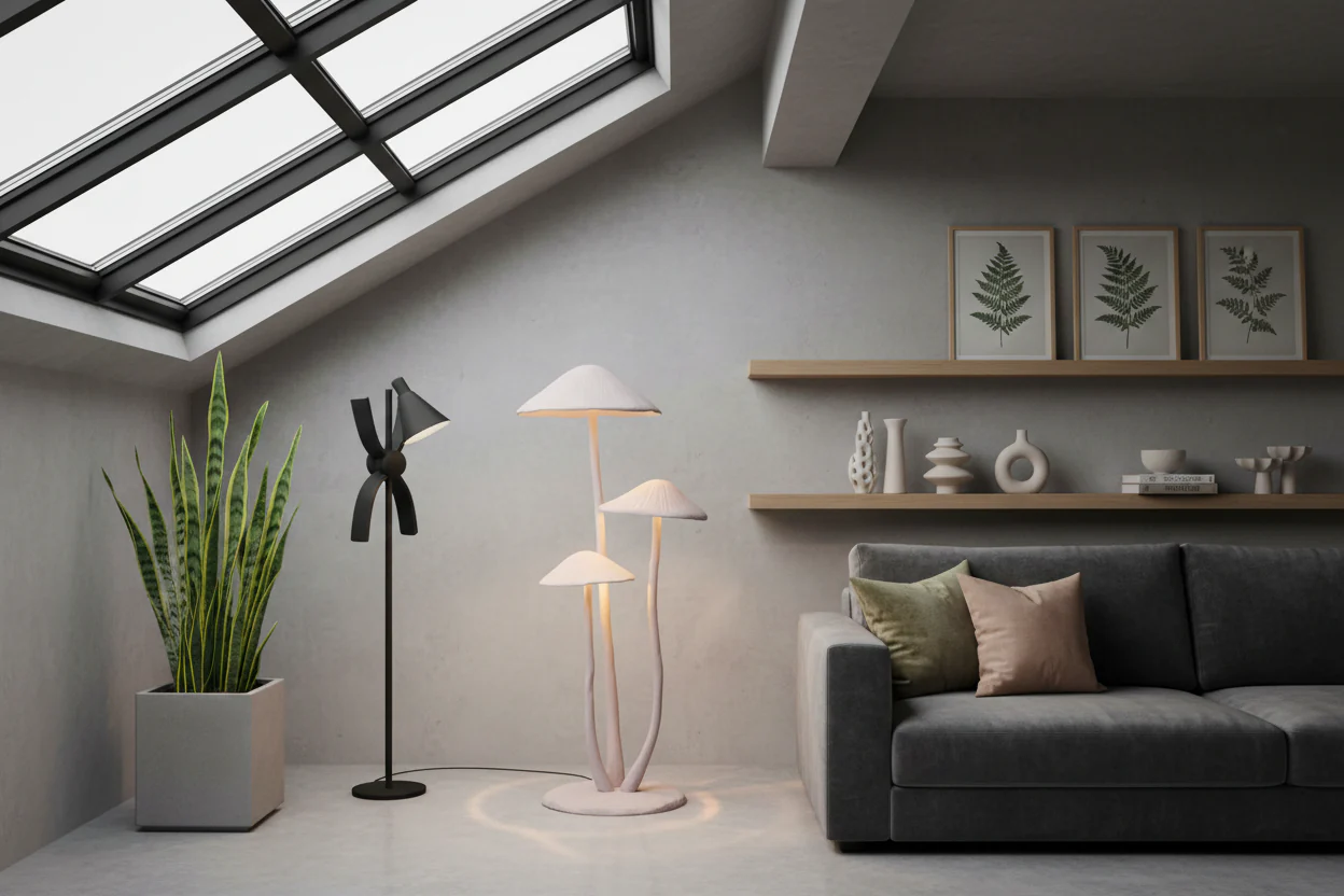 Whimsical Mushroom Floor Lamp - Image 14