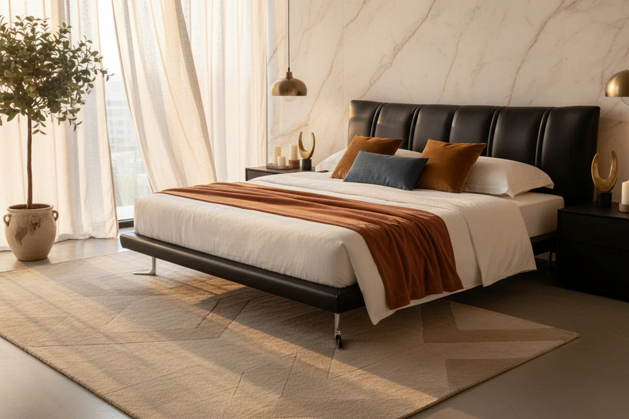Willis Contemporary Bed - Image 2